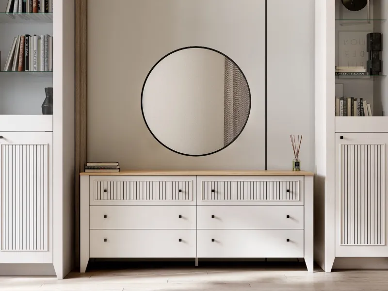 Комод 6 ящ "Валенсия" гостиная