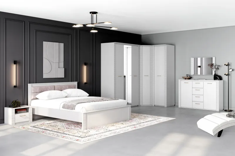 Стеллаж "Элана" спальня Персидский жемчуг